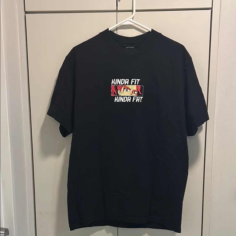 Kinda Fit Kinda Fat Black T-Shirt